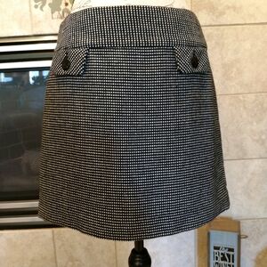 Gap Size 6 Checkered Lined Skirt!